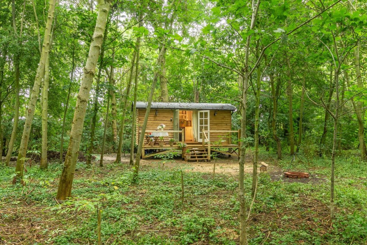 Woodland Retreat Shepherds Hut Villa Brundish ภายนอก รูปภาพ